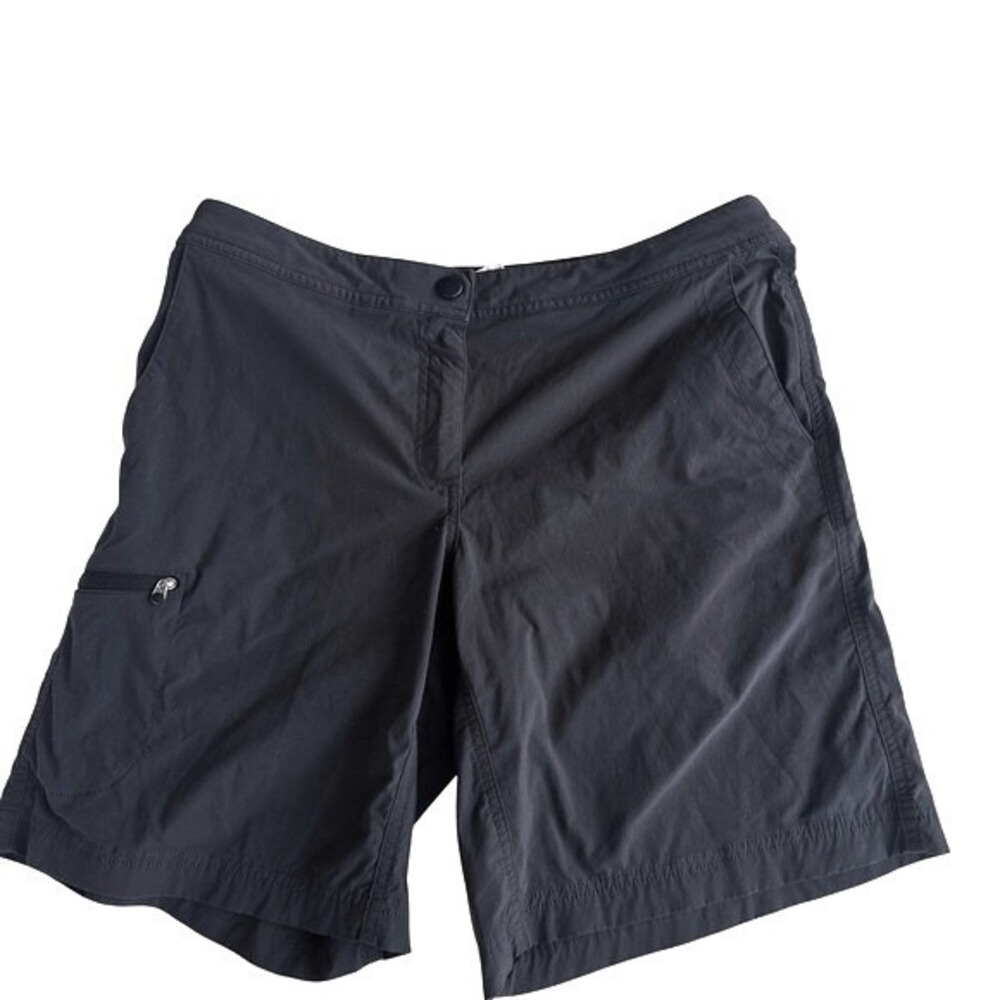 LL Bean Womens Vista‎ Trekking Shorts Black Size 10 Reg